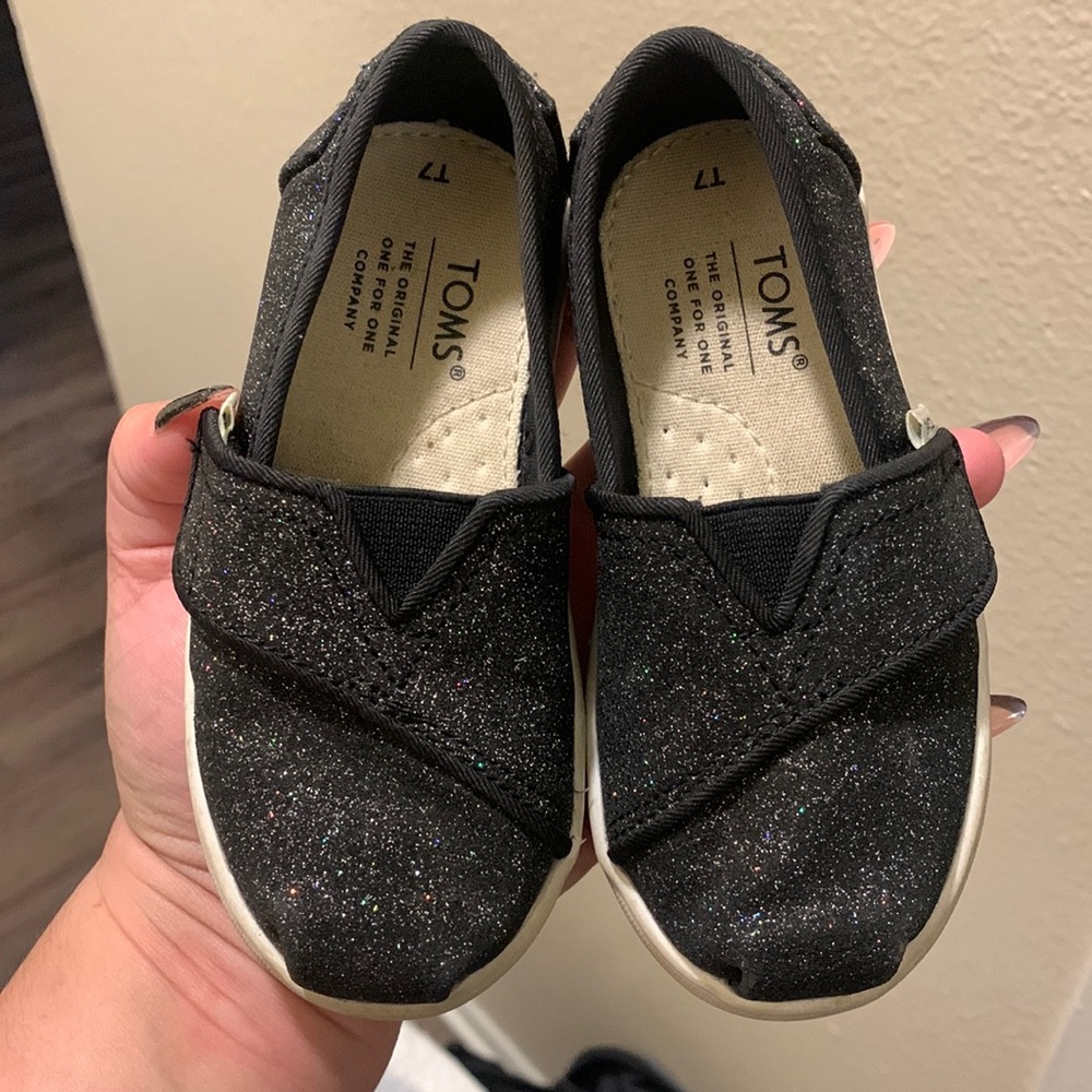 Toddler Glitter Toms